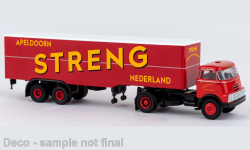 Brekina 85231 - H0 - DAF Do 2000 Kofferzug Streng (NL)